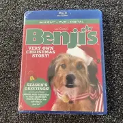 Benji’s Very Own Christmas Story! Blu-ray & DVD Cult Classic New Sealed