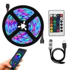 LED Strip Lights 5050 RGB Room Light with Remote Control Indoor String Light