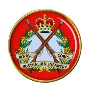 Royal Australian Infantry Corps (Australian Army) Pin Badge