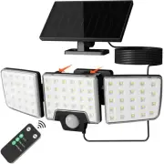 Solar Security Lights Outdoor Motion Sensor, 2 in 1 Separated and Integrated ...