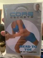 Gunnar Peterson's Core Secrets Head to Toe in 30 Minutes DVD NEW SEALED