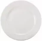 SET OF 4 White 9.25" Porcelain Bistro Luncheon Plates by BIA Cordon Bleu