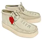HUMAN MADE x Clarks "Wallabee Made" Maple Suede "Beige" XX28GD008 Men's Size 8.5