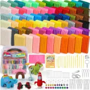 Polymer Clay 70 Colors, Oven Bake Modeling Clay for Kids DIY Starter Kits, No...
