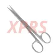 Standard Operating Scissors, 5", Curved, Sharp Tips, Premium German Stainless