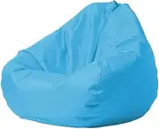 Floating Bean Bag for Pool Cover Only - Pool Floating Bean Bag- Outdoor Indoor Comfortable Large Bean Bag Chair Big- Reusable Bean Bag for Swimming(Color:Sky Blue)