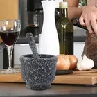 Spice Grinding Set Multifunction Garlic Press for Ginger Guacamole Sauce