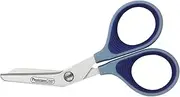 PhysiciansCare by First Aid Only 90294 Titanium Non-Stick First Aid Bandage Shear, 4" Bent, Blue