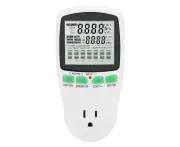 Smart Electricity Usage Monitor Power Meter Plug Home Electrical Analyzer Volt Amps Watt Us Tester 110V