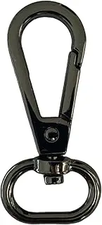 [Generic] 1pc Swivel Lobster Clasps 12mm 15mm 20mm 25mm 32mm or 38mm | Gold, Gun Black or Silver Keyring Clip