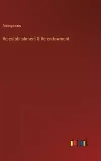 在飛比找博客來優惠-Re-establishment & Re-endowmen