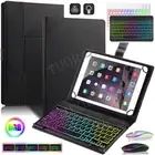 Backlit Keyboard Case Mouse For Samsung Galaxy Tab A9+ A8 S10 FE/S9 FE S8 S7 S6