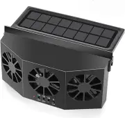 Car Solar Powered Window Exhaust Fan,Car Air Purifier,Car Solar Power Air Vent R