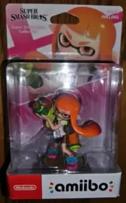 Splatoon Orange Inkling Girl Amiibo Super Smash Bros. Nintendo Switch Wii U 3DS