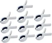 CTIRCHIU Heavy Duty Quilt Fixing Clips 10pcs Windproof Duvet Holder Multipurpose Laundry Clips for Sheets Towels