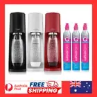 SodaStream Terra Classic Sparkling Water Maker Gift Set with 3 x Gas Cylinder