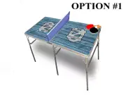 University of North Carolina "UNC" Portable Table Tennis Ping Pong Folding Table