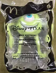 McDonald's Disney Pixar MONSTERS INC Mike Wazowski #5 Happy Meal Toy