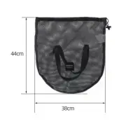 Grill Plate Carry Bag Drawstring Design Portable Practical Strong Nylon Mesh