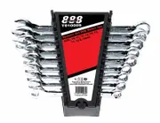 888 T810016 - Ring Open End Spanner Set Metric 16 Piece