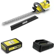 Kärcher Cordless Hedge Trimmer HGE 18-50, 18V Battery Platform; Fatures Rotatable Rear Handle, Hedge Broom & Saw Function. 2700 Blade Speed, 2.9kg, 2.5ah Battery & Charger Included