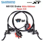 SHIMANO XT BL/BR M8100 Hydraulic Disc Brake Set Levers Pair Front/Rear OE