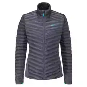 Rab Cirrus Flex 2.0 Women's S Steel Gray Jacket Insulated Full Zip