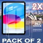 2X Tempered Glass Screen Protector For iPad 10th 11th 9th 7th 6th Gen Air 4th 13