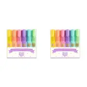 12pc Djeco Mini Pastel Colourful Highlighters Writing Tools Kids/Children 5y+
