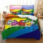 Quilt Cover Pillowcase Set 60557-041689 Machine Washable Couples Double Printed