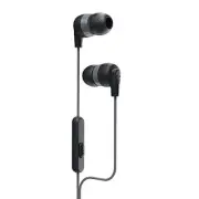 Skullcandy Ink'd+ In-Ear Wired Earbuds, Microphone, Works with Bluetooth De