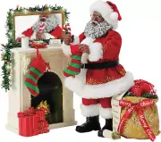 Possible Dreams Christmas Traditions Santa a Visit from St. Nicholas Lit Figurin
