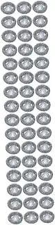 TEHAUX 4sets 12pcs Stainless Steel Lint Traps for Washing Machine Drain Hose Durable Washer Lint Catcher Filters Easy Installation Prevent Clogs Compatible with Machines 12pcs*4