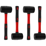 4Sizes Multifunctional Rubber Plastic Hammer Wood Floor Mallet Tool Small Hammer