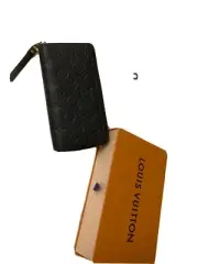 Louis Vuitton Monogram Empreinte Zippy Wallet Zip-Around M61864 Authentic NEW