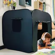 Sensory Tent for Kids with Autism, ADHD, SPD - CPC Certification Black Out Calm