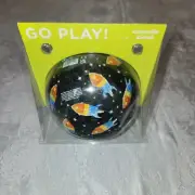 Go Play Crocodile Creek 4-inch Rubber Ball Spaceship Motif