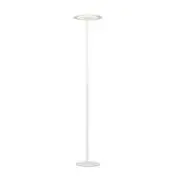 Faro Modern Standing Floor Lamp Light Metal Acrylic White