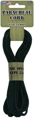 Pepperell Braiding Parachute Cord 4mmx16'-Forest Camo PARA-1636