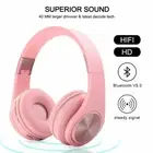 Bluetooth Wireless Headphones With Hd Mic Headset Sport Music Gaming Earphones