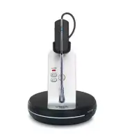 VTech VH6210 Convertible Office Wireless Headset HD Voice Electronic Hook Switch