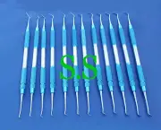 12 Dental Scaler Titanium Surgical Dental Instruments