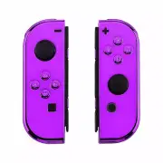 Chrome purple Nintendo Switch Custom Joy-Con's Controllers Unique Design