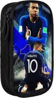 Secc #7 Mbappe #10 Big Capacity Pencil Pen Case For Office College Large Storage High Capacity Bag Pouch Holder Box Makeup Bag BD-0078 style14 One...