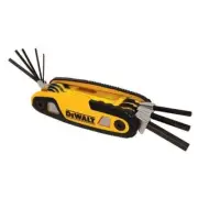 Dewalt Folding Locking Hex Key SAE Allen Wrench Set