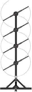 3/4pcs 45cm 17.7in 3D Fan with Bracket Projector Led Advertising Display Light Holographic Lamp Holiday Gifts Support Splicing Festival Advertising Display(45cm 4pcs Set)