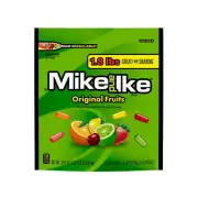 Mike and Ike Original Fruits Chewy Candy, 28.8 ounce Stand Up Bag, 1 count