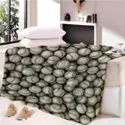 Baseball Stability Light Sky 3D Warm Plush Fleece Blanket Picnic Sofa Couch