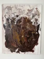 Original Acrylic Abstract - I Think The Barista Got My Order Wrong