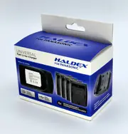 Haldex Charger For Panasonic Kit with BLC12, BLF19, BLJ31 and BLK22 inc Car Adaptor AND A/C Adaptor